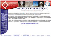 Desktop Screenshot of betance.net
